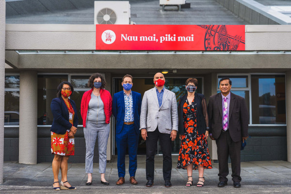 Whitireia and WelTec at the Ngāti Toa Rangatira blessing on the Porirua campus